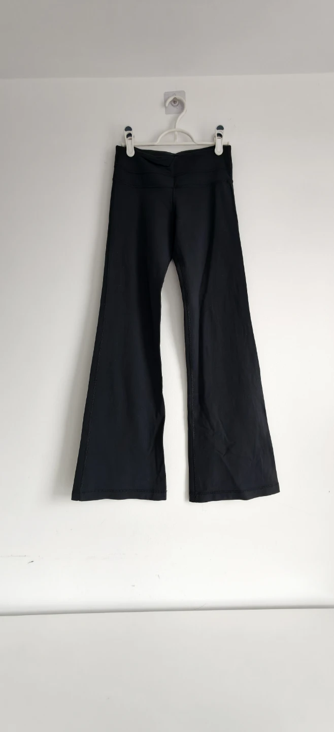 Lululemon Black Flare Yoga Pants