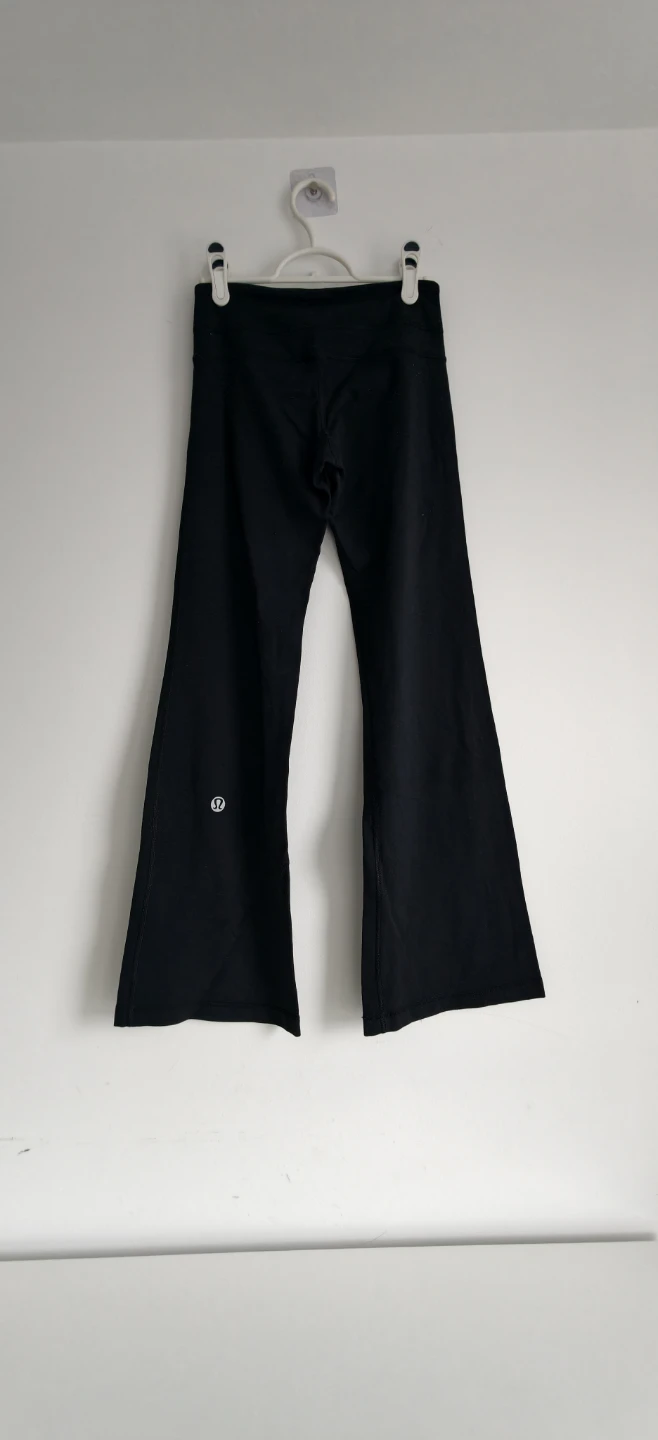 Lululemon Black Flare Yoga Pants - photo 5