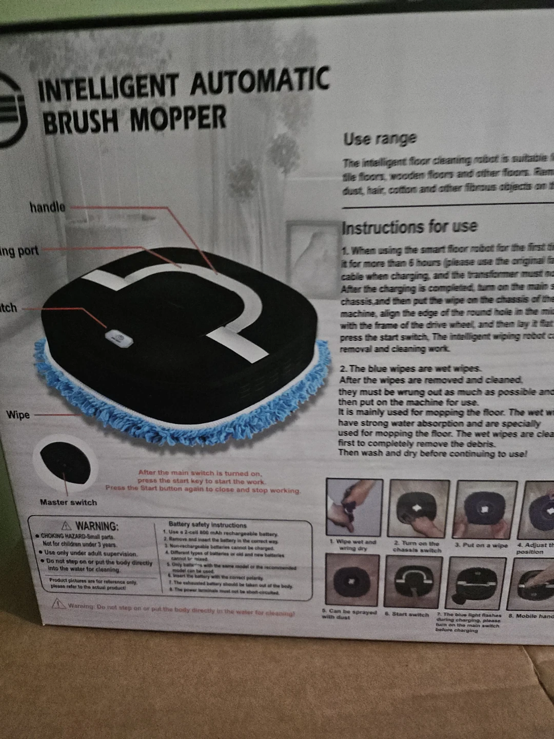 Intelligent Automatic Brush Mopper NO.615 - photo 2