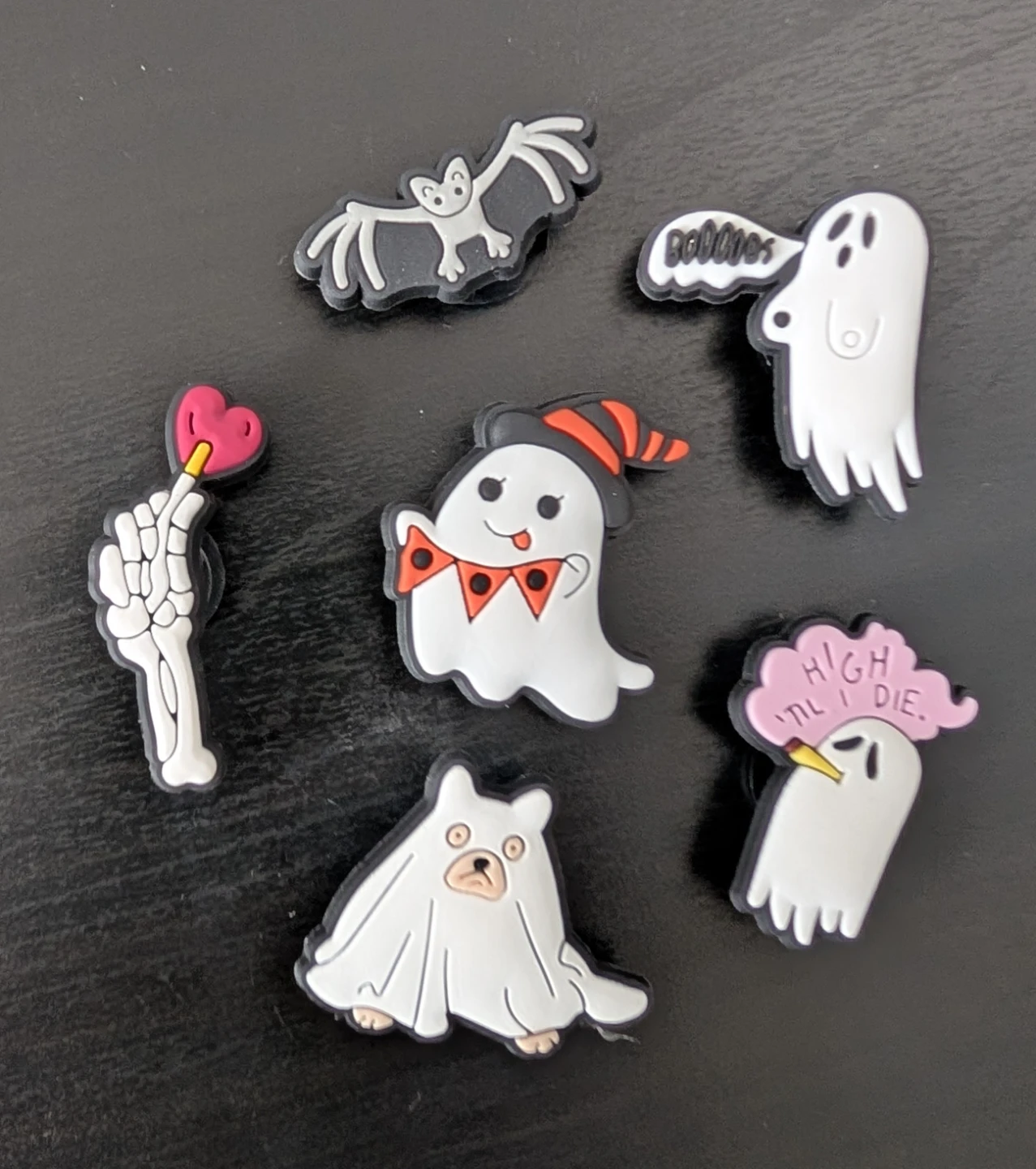 Ghost/Halloween Croc Charms/Jibbitz