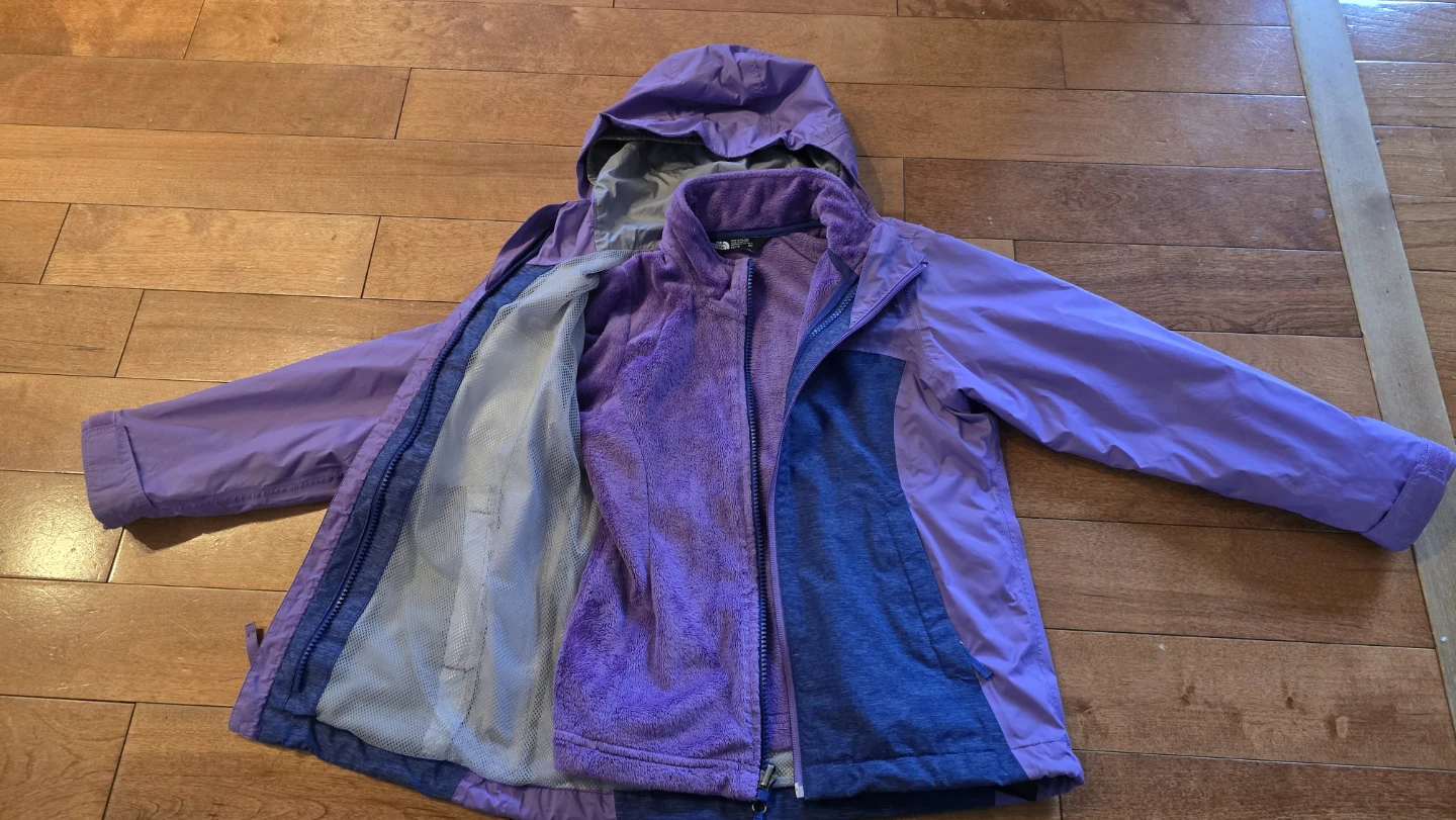 The North Face Girls Fleece Lined Jacket XS - photo 2