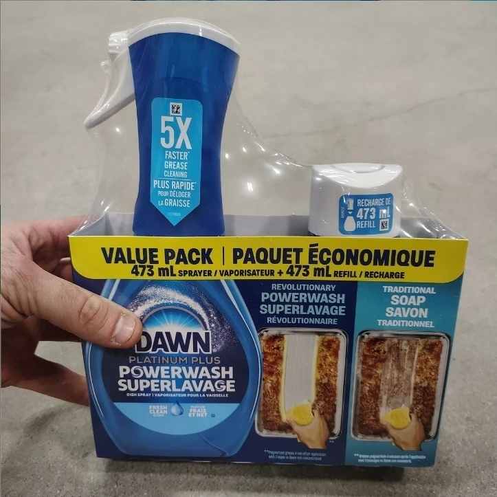 Dawn Platinum Plus Powerwash Dish Spray with Refill - 473 mL - photo 2