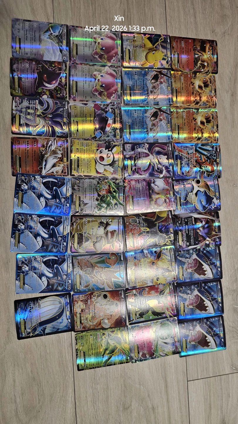 Assorted Pokémon Trading Cards