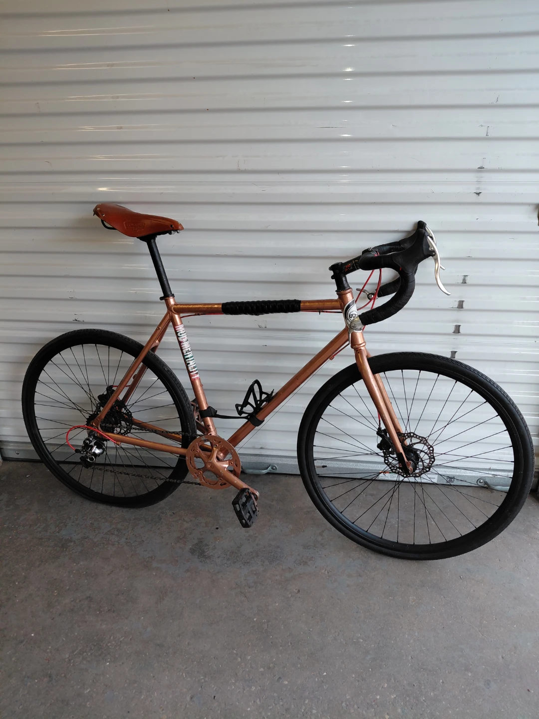 Copper Gravel Bike