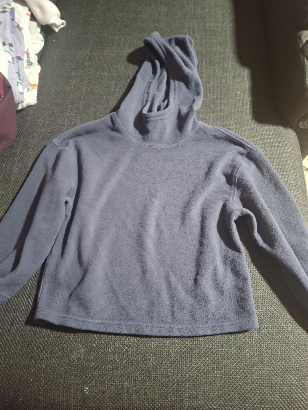 Blue Fleece Hoodie size 6