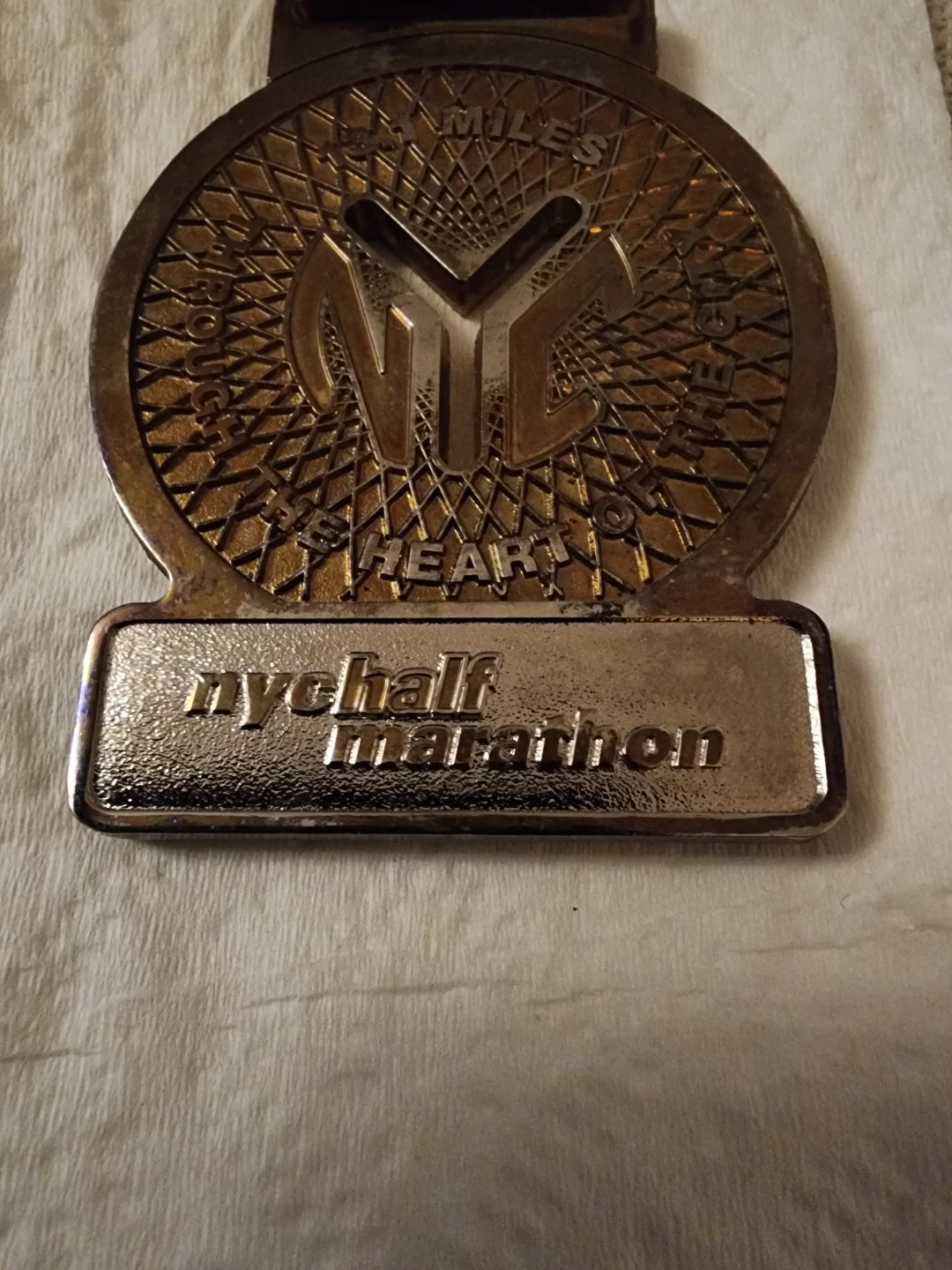 NYC Half Marathon Medal - New York Road Runners - photo 2