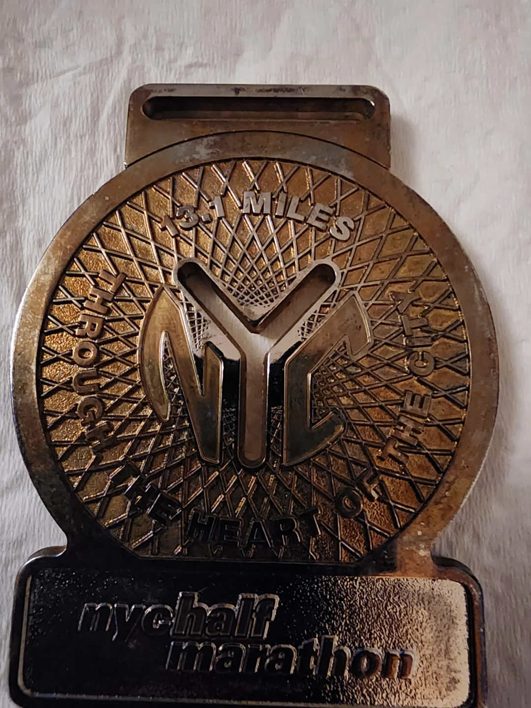 NYC Half Marathon Medal - New York Road Runners - photo 3