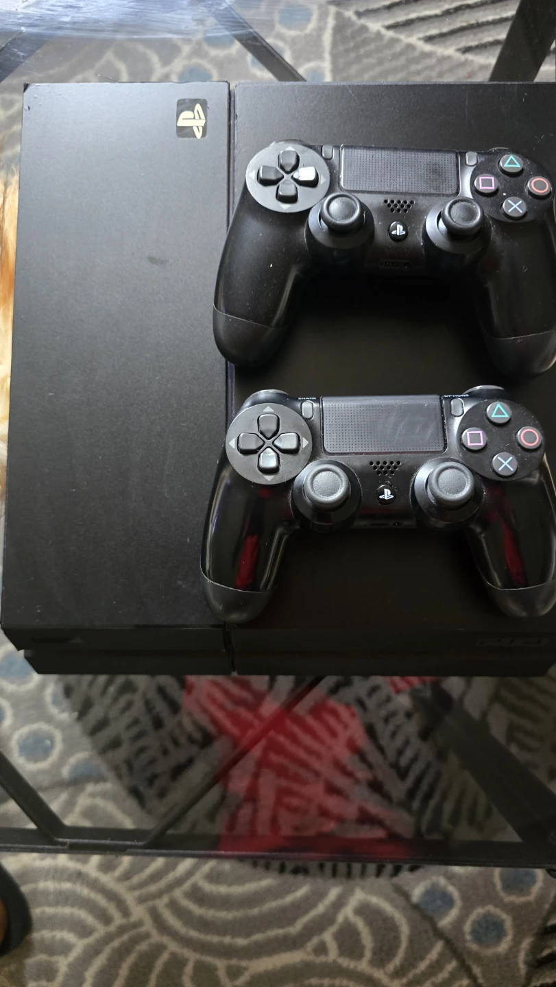 PlayStation 4 Console with 2 Controllers