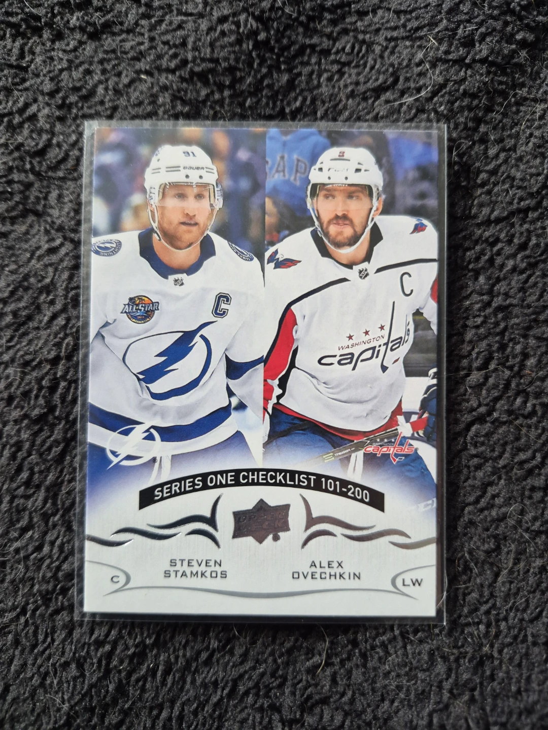 Upper Deck NHL Series 1 Hockey Checklist Card 101-200