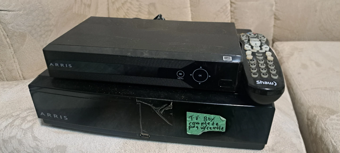 Arris TV Box and Remote