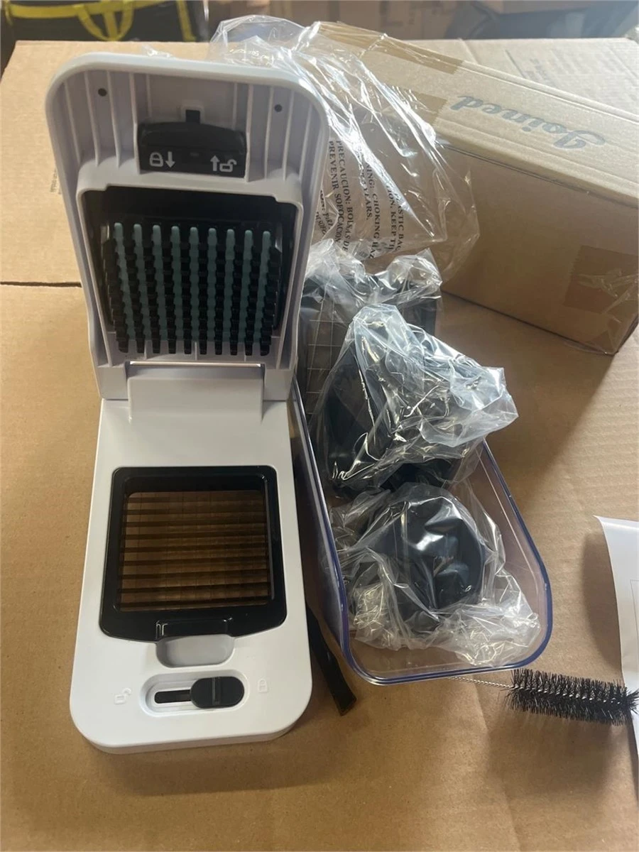 Vegetable Chopper Dicer Slicer Set with 4 Blades - photo 5