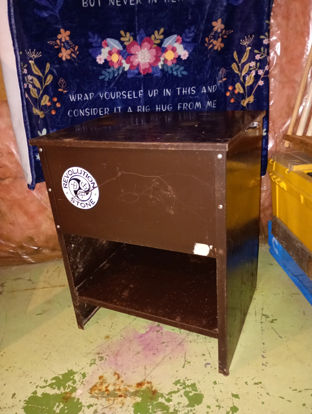 Antique metal filling cabinet - photo 2