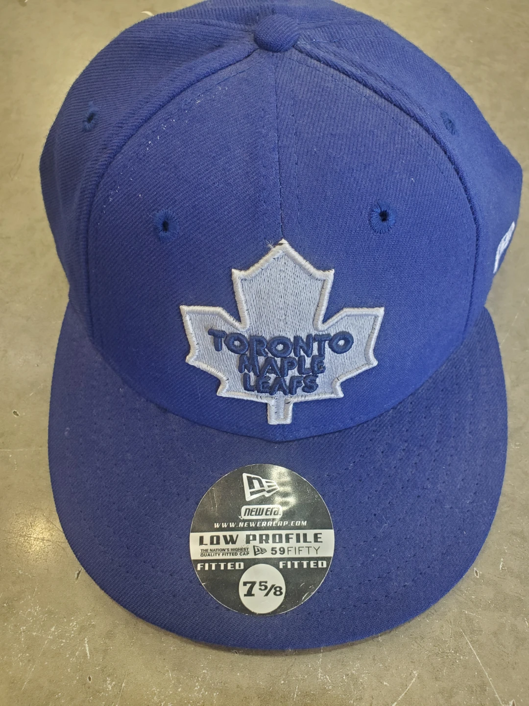 Toronto Maple Leafs New Era 59FIFTY Fitted Hat Size 7 5/8