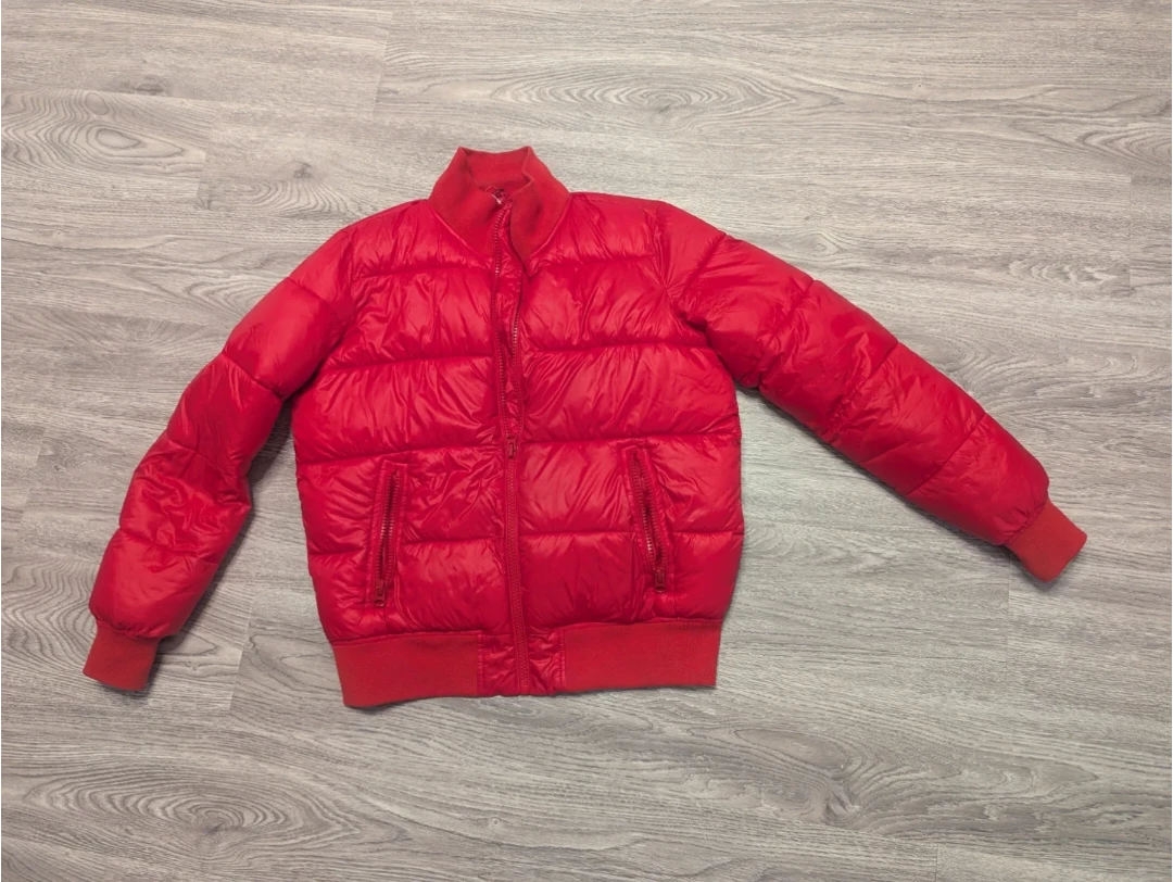 Gap Red Puffer Jacket