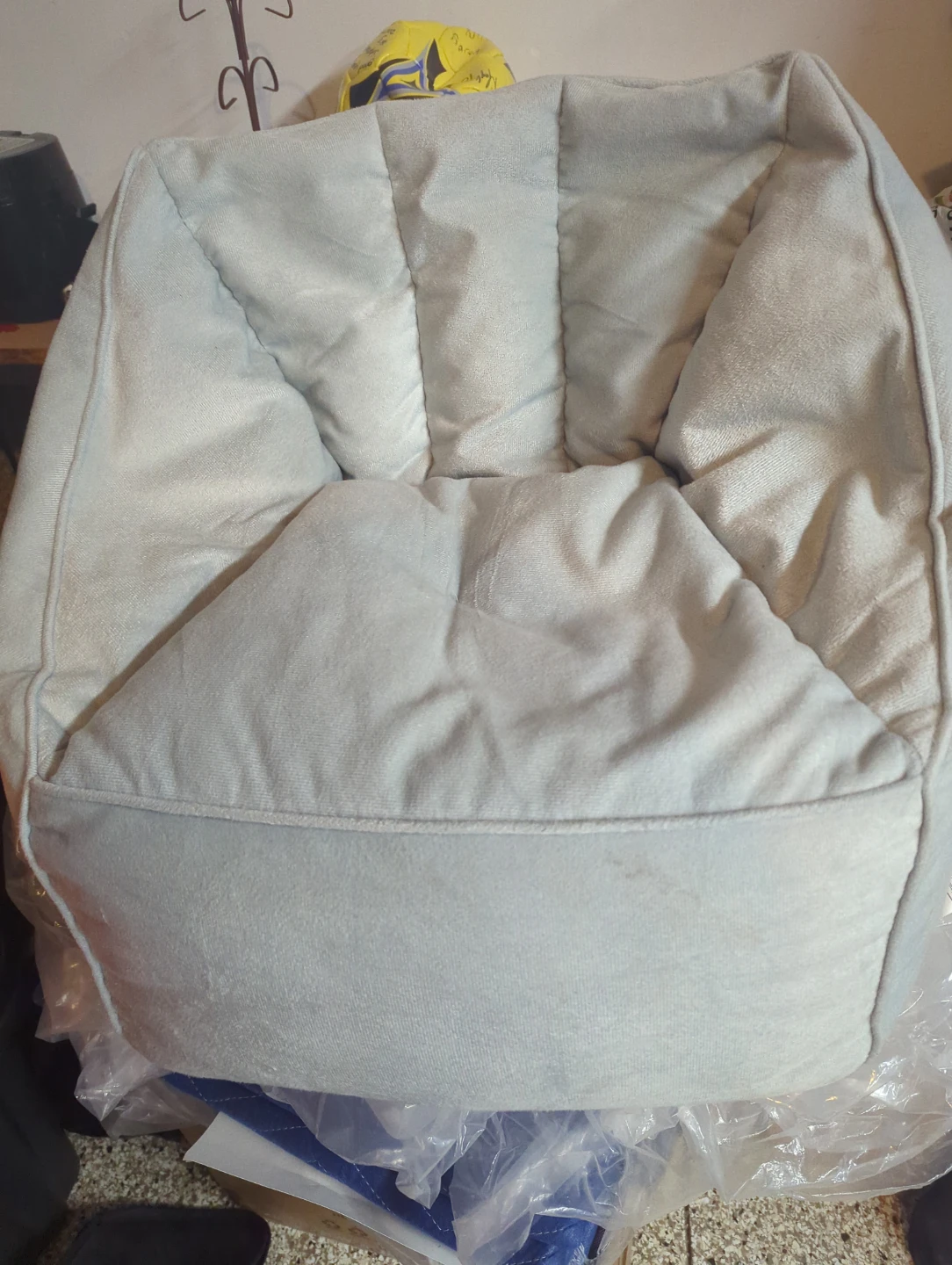 Lounge & Co. Junior Valley M Chair Light Grey Bean Bag