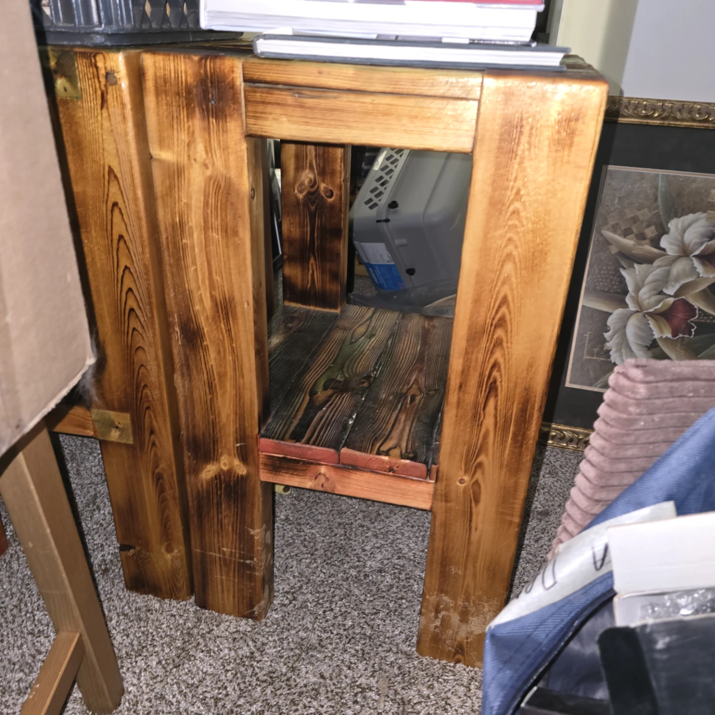 Rustic Wooden Accent chair