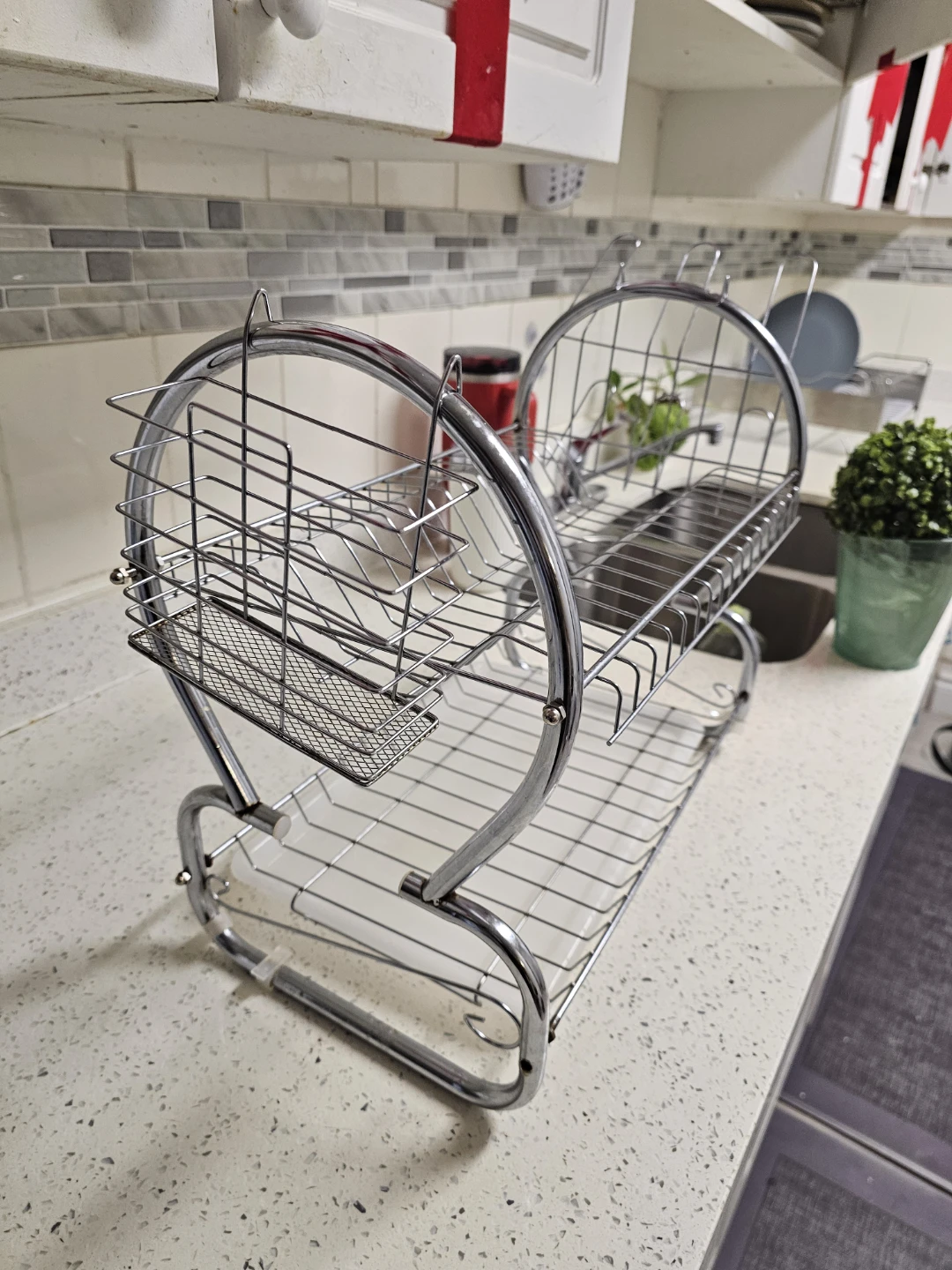 Two-Tier Dish Drying Rack - photo 2