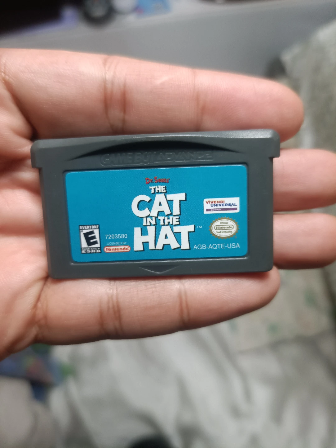 cat in the hat gba game