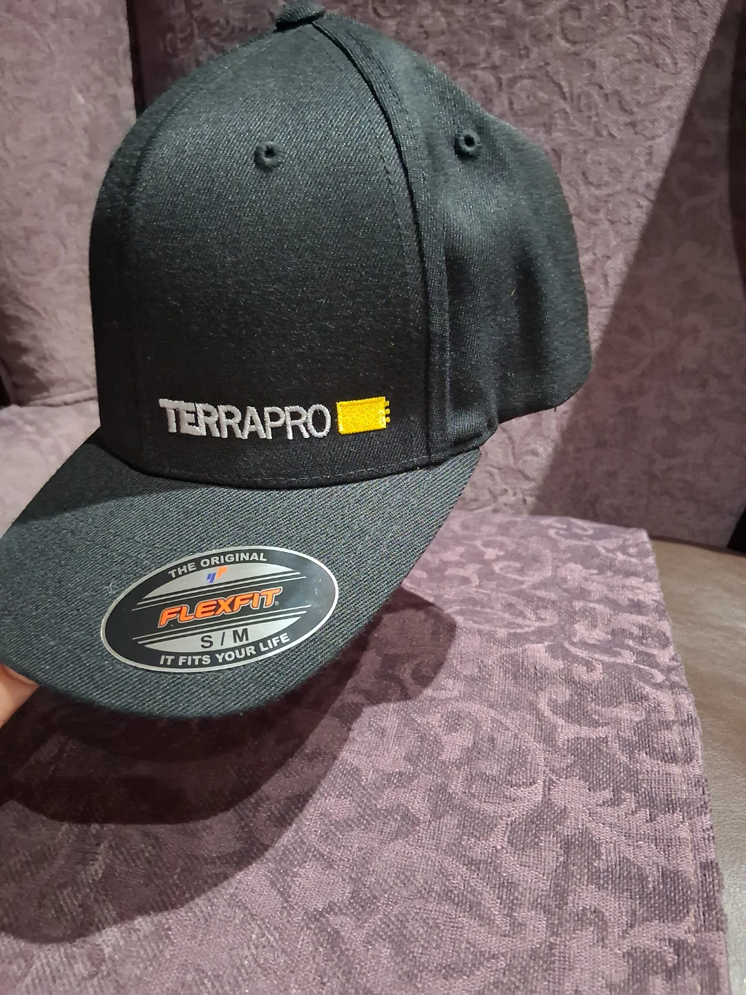 TerraPro Flexfit Baseball Cap S/M Black