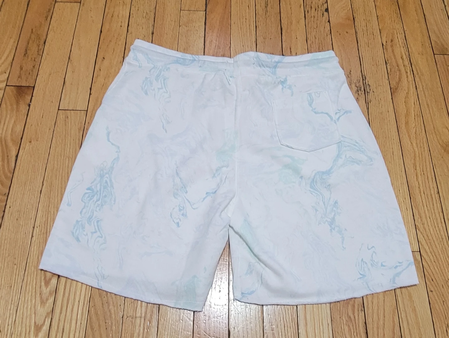 Hollister Men's XL White Marble Pattern Shorts - photo 3