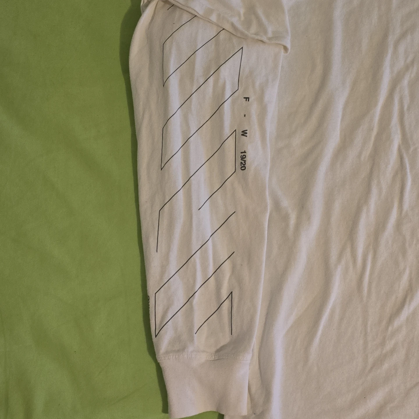 OFF-WHITE c/o VIRGIL ABLOH"MAIN LABEL" Long Sleeve T-Shirt - photo 5