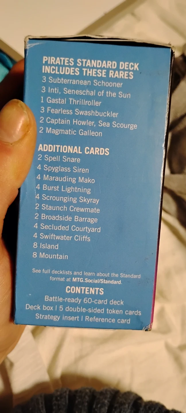 Magic: The Gathering Pirates 60-Card Theme Deck - photo 2