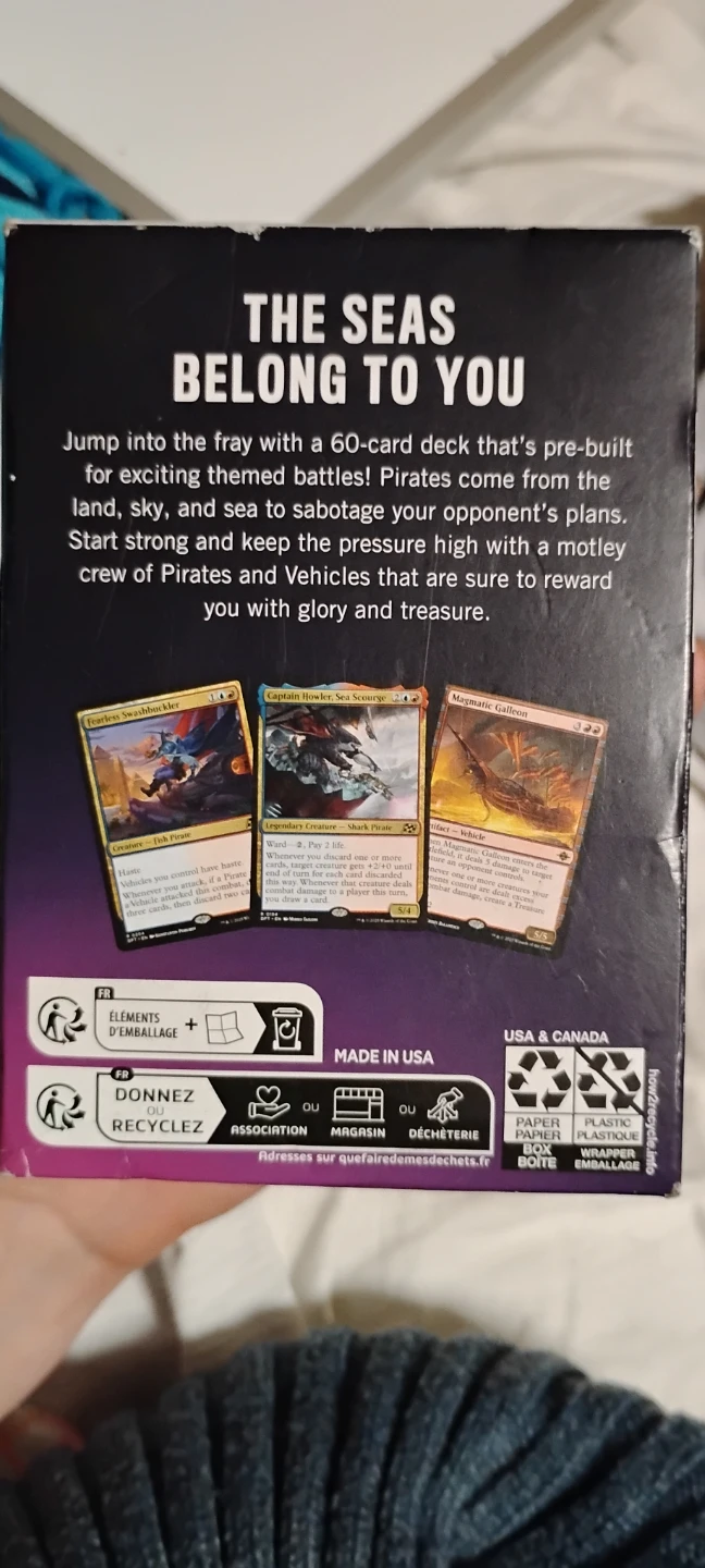 Magic: The Gathering Pirates 60-Card Theme Deck - photo 3