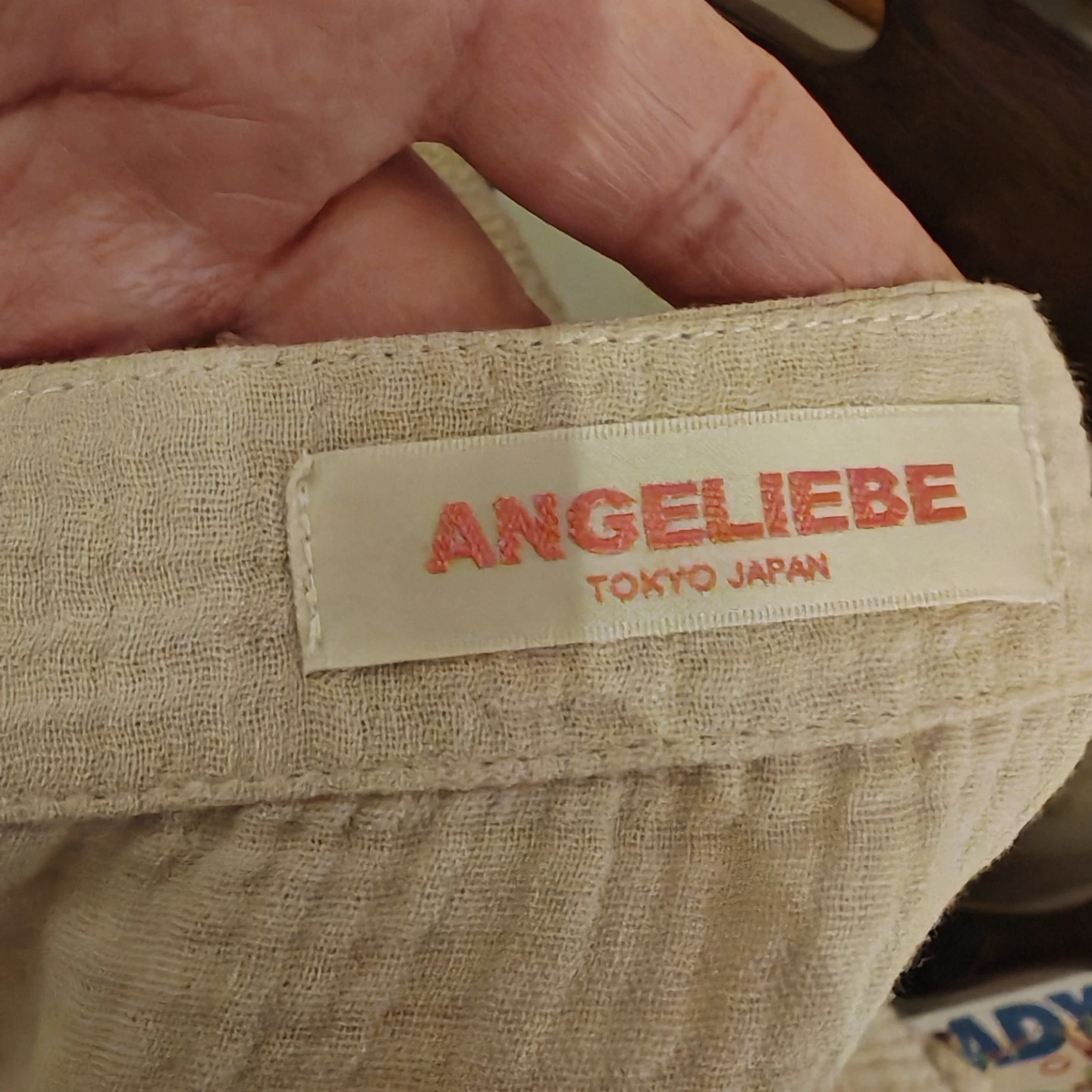 Japan brand Angelliebe Cotton Gauze Shirt Dress - photo 4