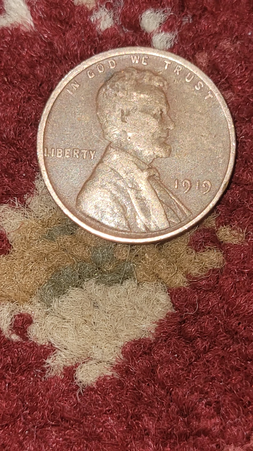 Usa 1 cent coin 1919.very antique