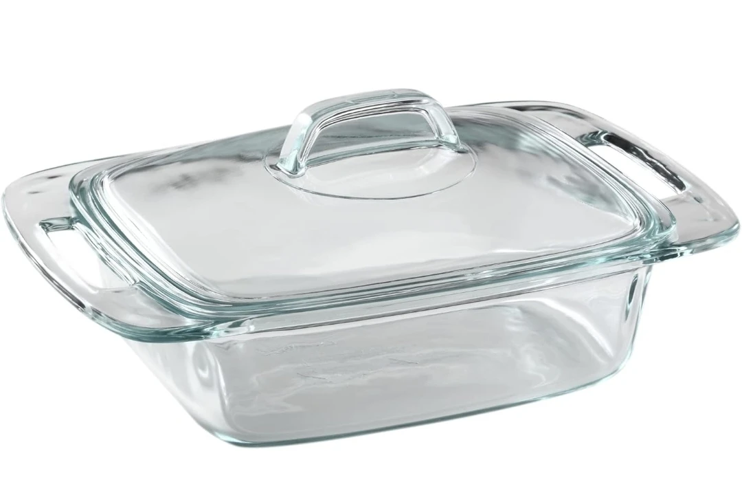 Pyrex Easy Grab Deep 2-Qt Glass Baking Dish