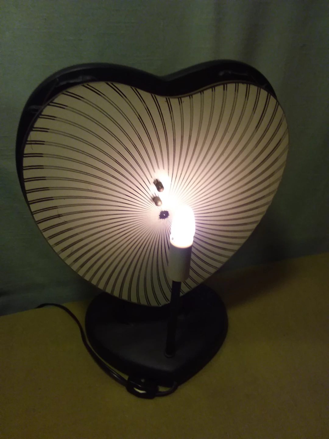 🛋️ ♥️ ➡️ Pair of Heart Shaped Couple Lamps 💏 🛋️ ♥️ - photo 5