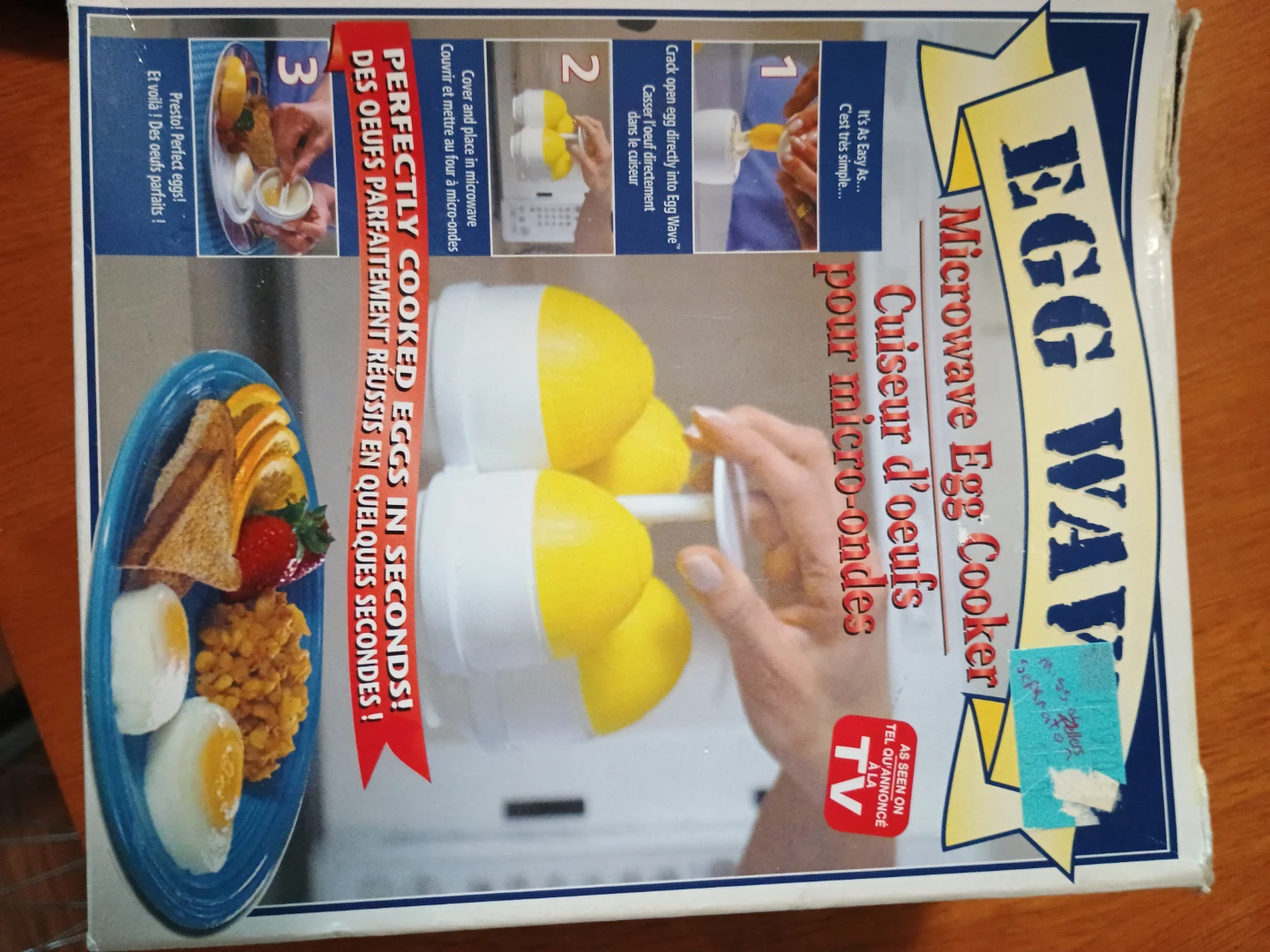 👍 Egg Wave Microwave Egg Cooker - 4 Eggs
