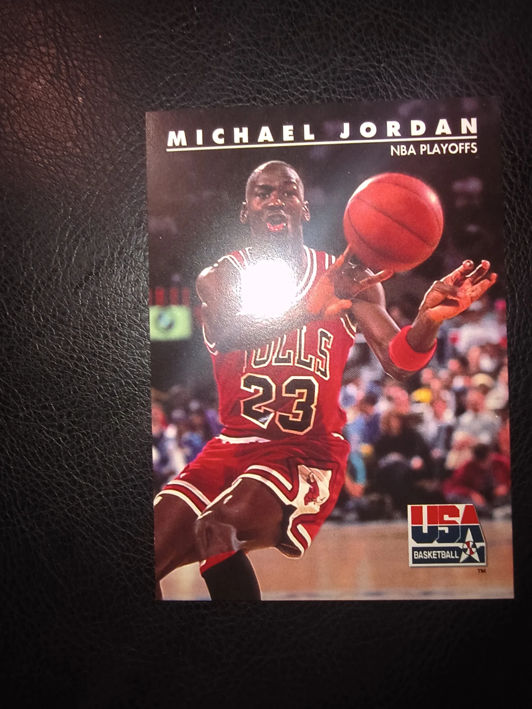 Michael Jordan NBA Playoffs Trading Card