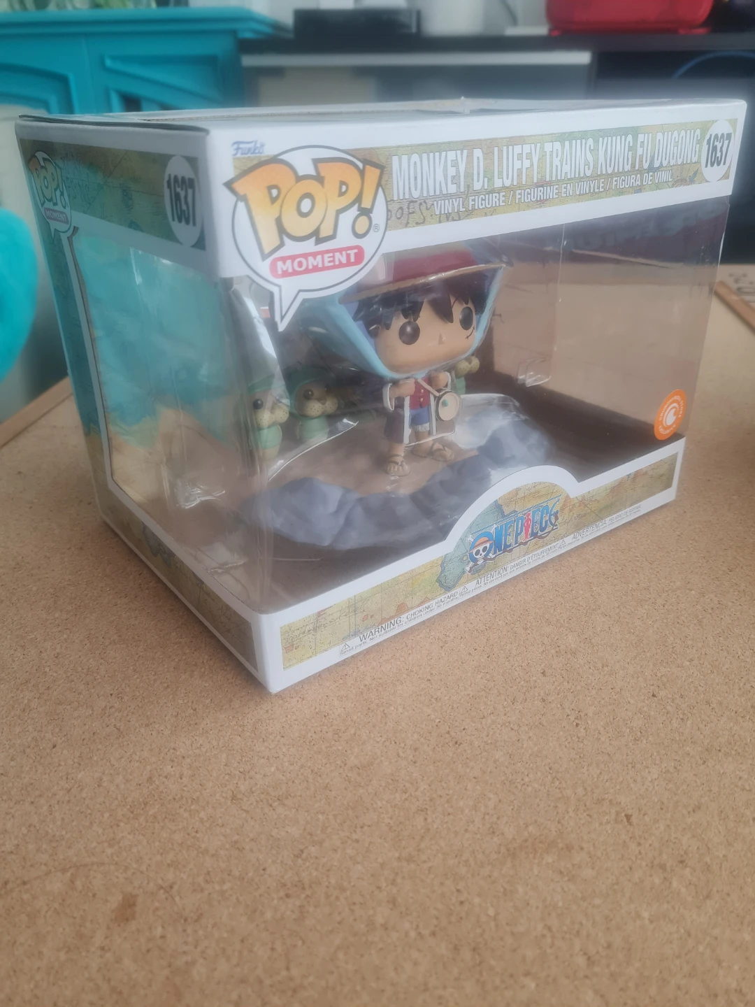 Funko Pop Monkey D. Luffy Trains Kung Fu Dugong 1637 - photo 3