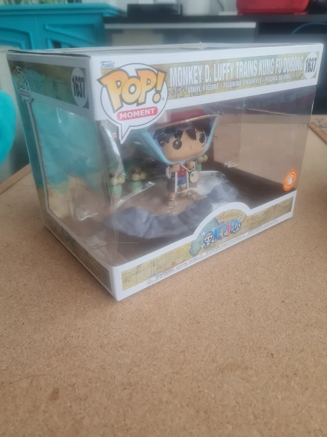Funko Pop Monkey D. Luffy Trains Kung Fu Dugong 1637 - photo 3