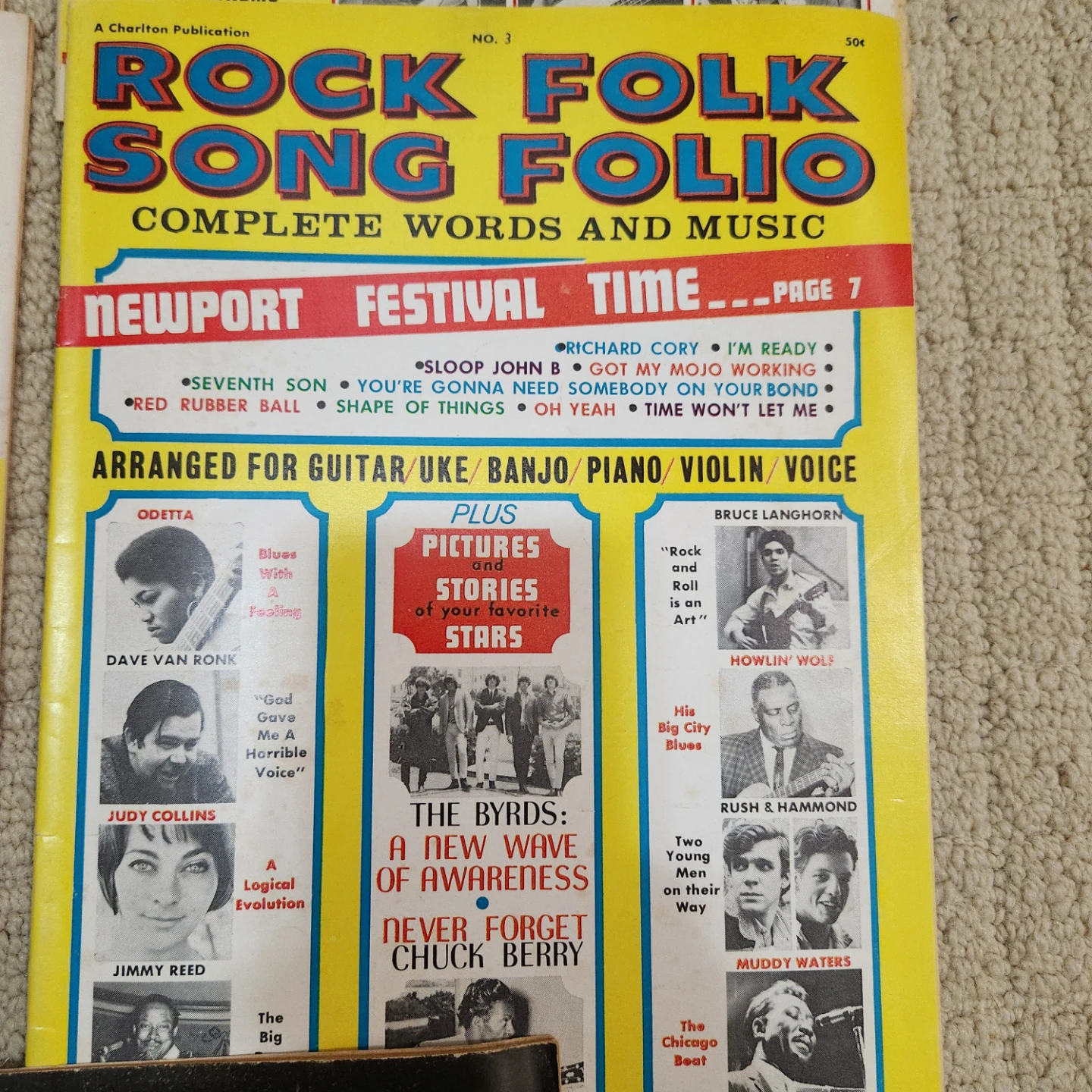 Rock Folk Song Folio Music Magazine Collection 1966 1967 - photo 3