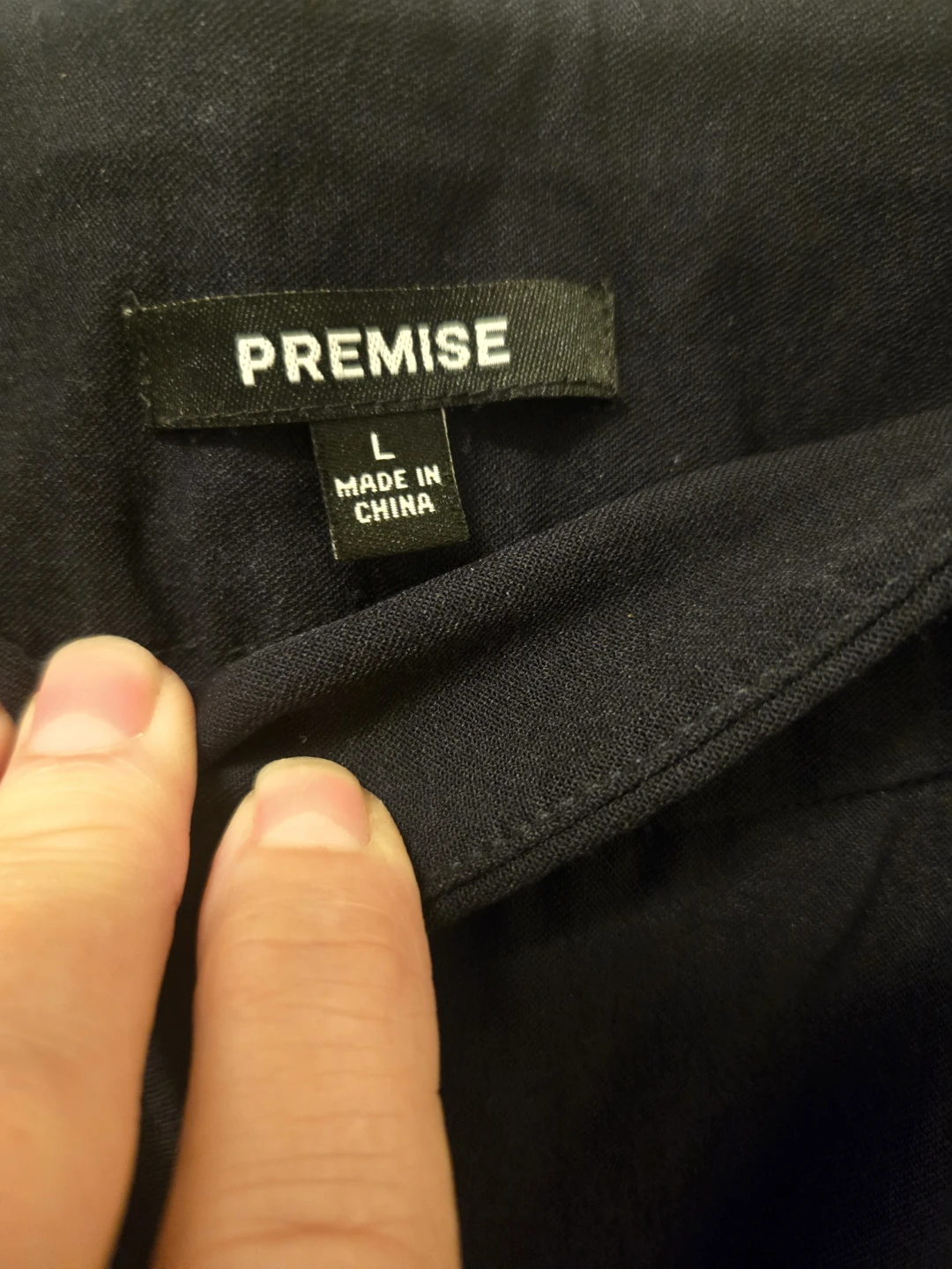 Premise Women's Black Shorts Size L - photo 4