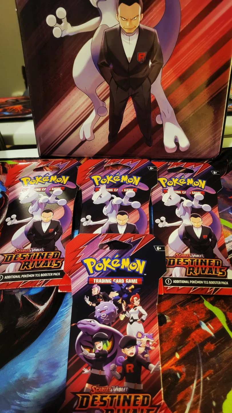 Pokémon Scarlet & Violet: Destined Rivals Booster Packs