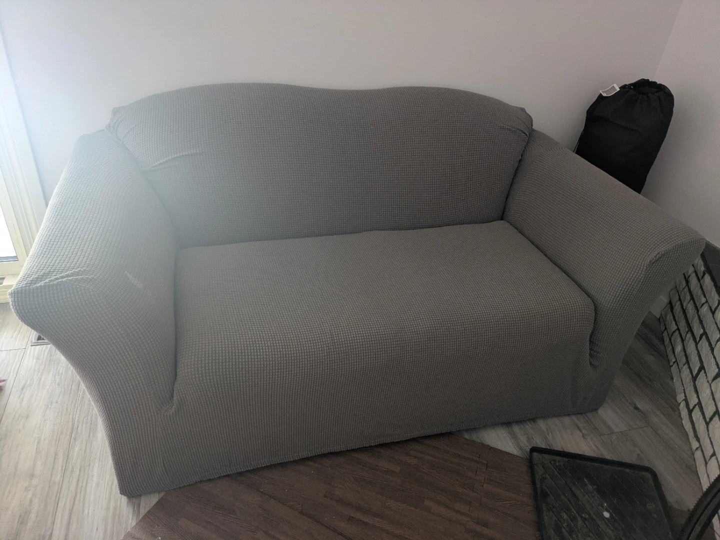Loveseat with cover