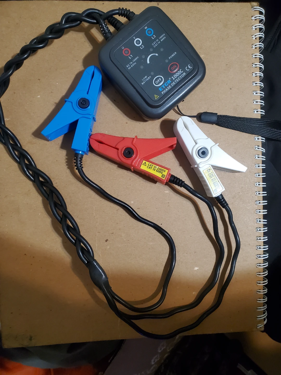 ETCR 1000C Phase Detector - photo 2