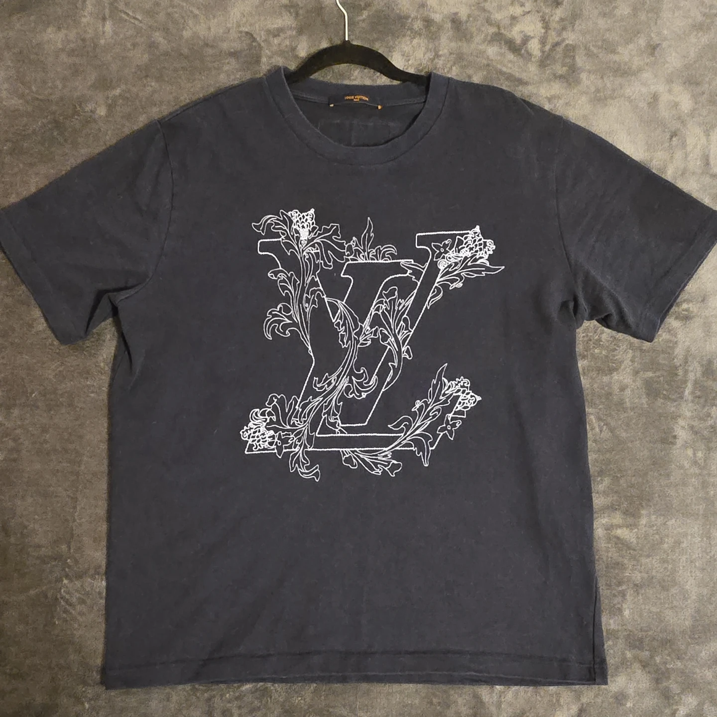 Louis Vuitton Monogram Floral T-Shirt - Navy - photo 2