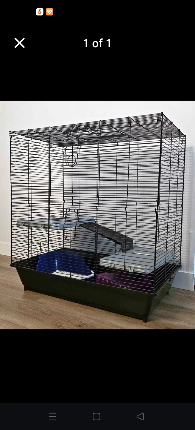 Small pet cage
