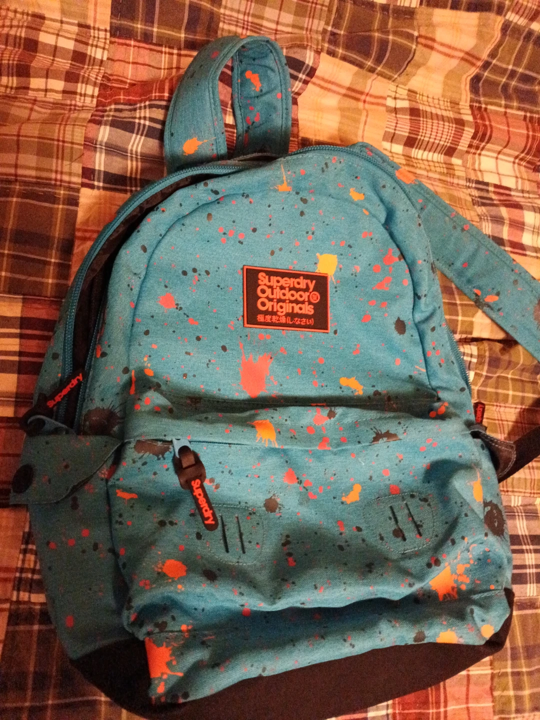 Superdry Outdoor Originals Splatter Print Backpack - photo 2