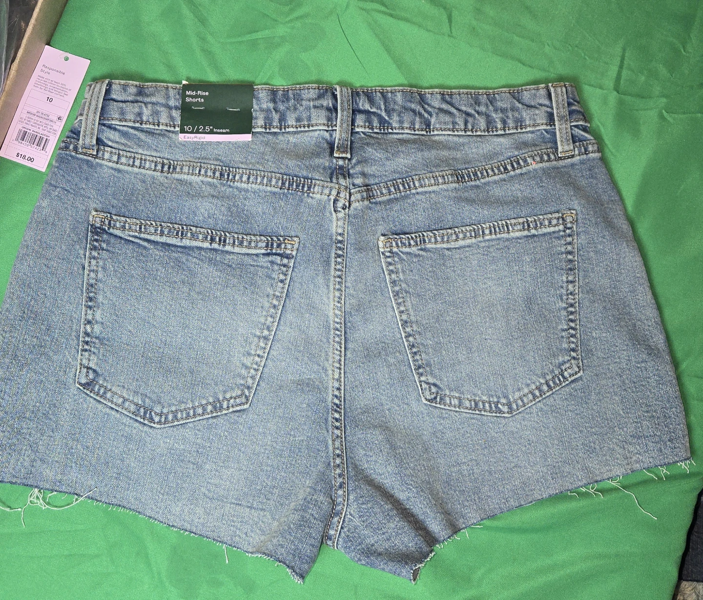 Wild Fable Women's Mid-Rise Denim Shorts Size 10 - photo 2
