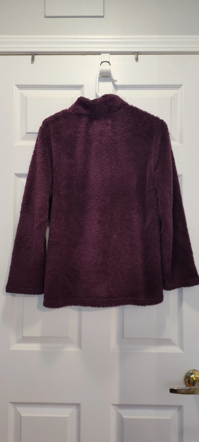 Women's Fuzzy Fleece Zip-Up Jacket - photo 2