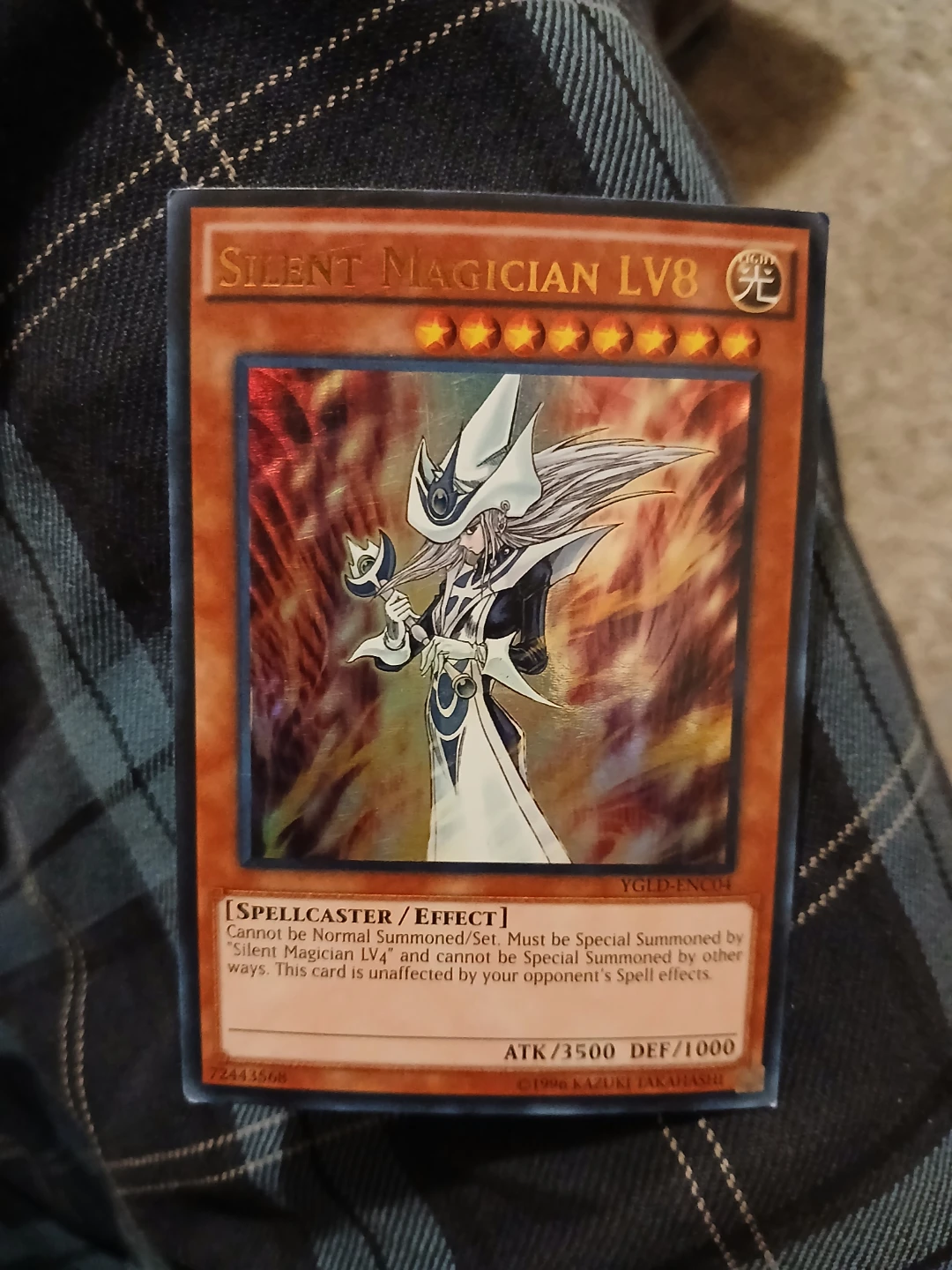 Yu-Gi-Oh! Silent Magician LV8 Card YGLD-ENC04