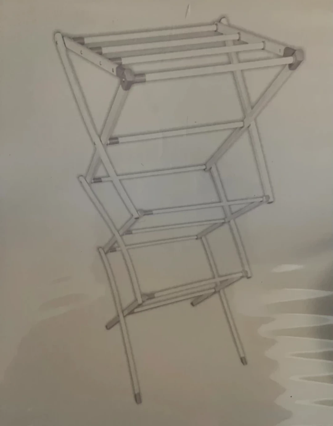 White Folding Drying Rack - photo 5