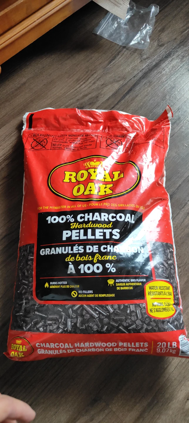 Royal Oak 100% Hardwood Charcoal Pellets - 20 LB Bag
