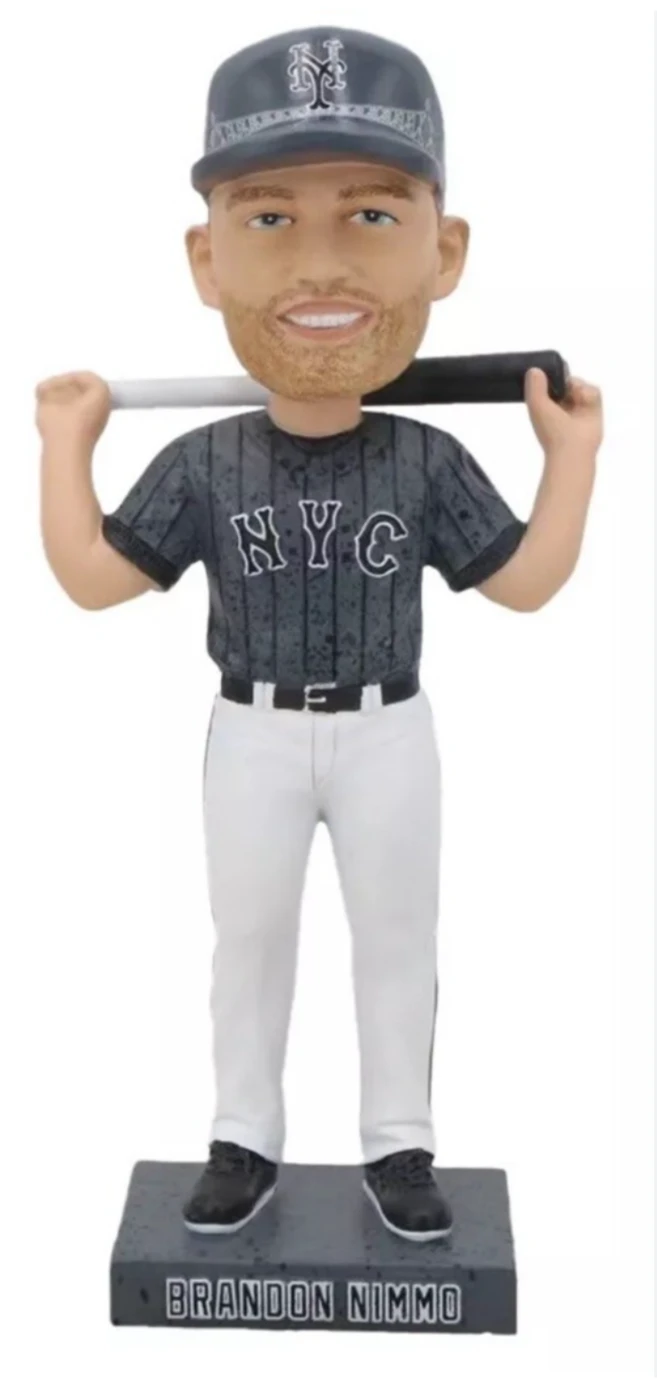 Brandon Nimmo New York Mets Bobblehead - photo 2