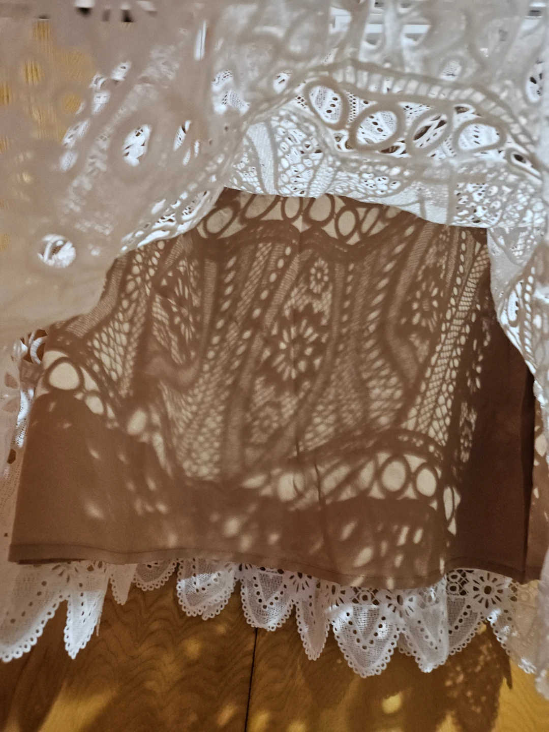 Michael Kors White Lace Mini Skirt - photo 5